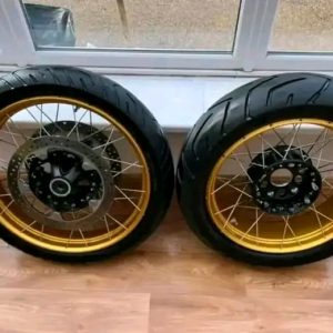 Rims/tire set BMW GS1200